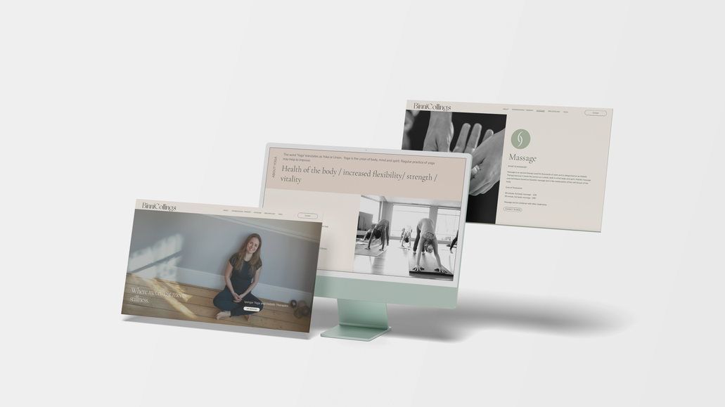 Yoga & Wellbeing Website: Branding and Website Design Project