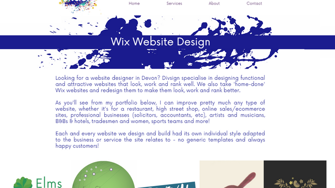 Divsign Website Design in Devon: Divsign: Wix Specialist website design & SEO in Devon, UK