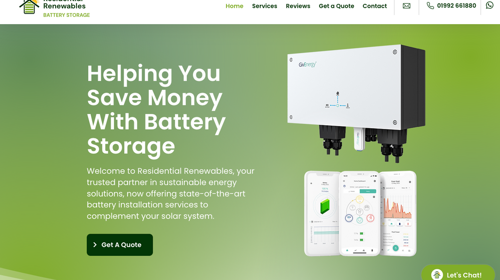 Resident Renewable: Website Redesign