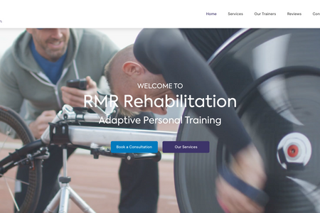 RMR Rehabilitation : Redesigned the Website