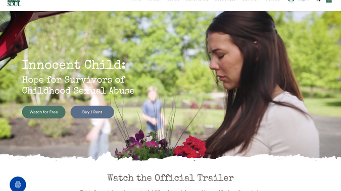 Innocent Child: Website design and development.