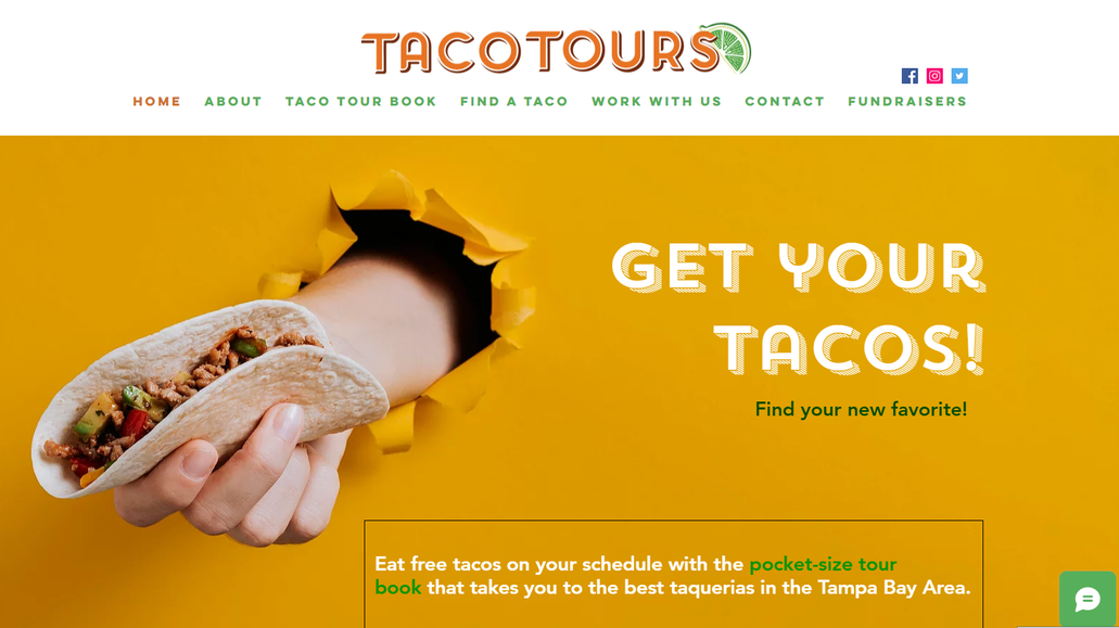 Taco Tours: Fun Restaurant Locator Website