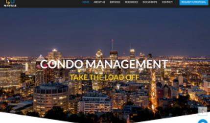 MaVille: Website for condo management company