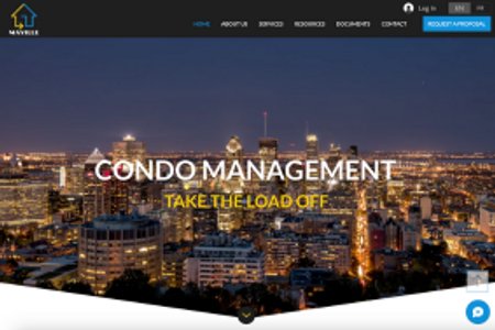 MaVille: Website for condo management company