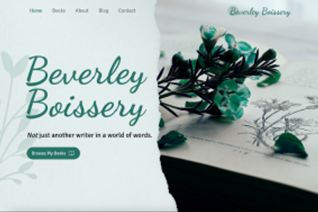 Beverley: Website for author