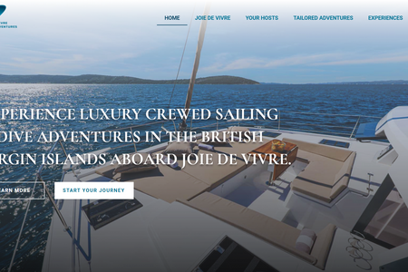 Zelena Nautica: A stylish website for luxury catamaran adventures