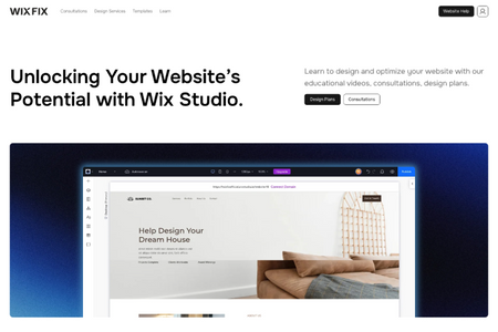 Wix Fix: As the educational YouTube channel grew, the growth of incoming requests for web design increased. So Wix Fix wanted to start building the agency side of the company.