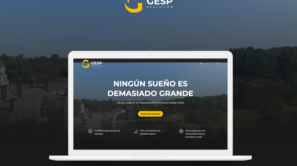 GESP Education: We take immense pride in our collaboration with Global Education & Sports Partners (GESP) to create their outstanding website. Established in 2019, GESP is an esteemed educational consulting firm dedicated to supporting student athletes in pursuing their dreams of playing sports while studying at boarding schools.

Specializing in both male and female student athletes, GESP's primary focus is on soccer. However, their dedication extends to assisting students involved in a diverse range of sports, including basketball, tennis, swimming, rowing, skiing, volleyball, and track and field.