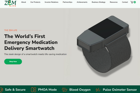 ZEM Life: We desing this website in wix studio for the client.