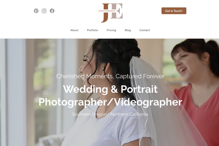 Jessica Eddington Photography: Website Redesign | On-Page SEO