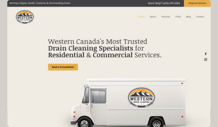 Western Drain Cleaning: Website Redesign | On-Page SEO