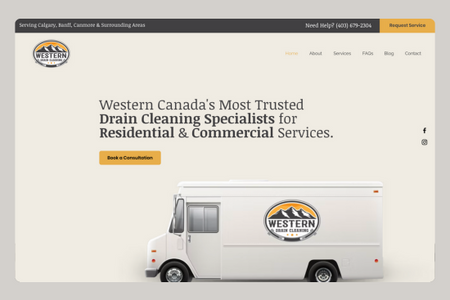 Western Drain Cleaning: Website Redesign | On-Page SEO