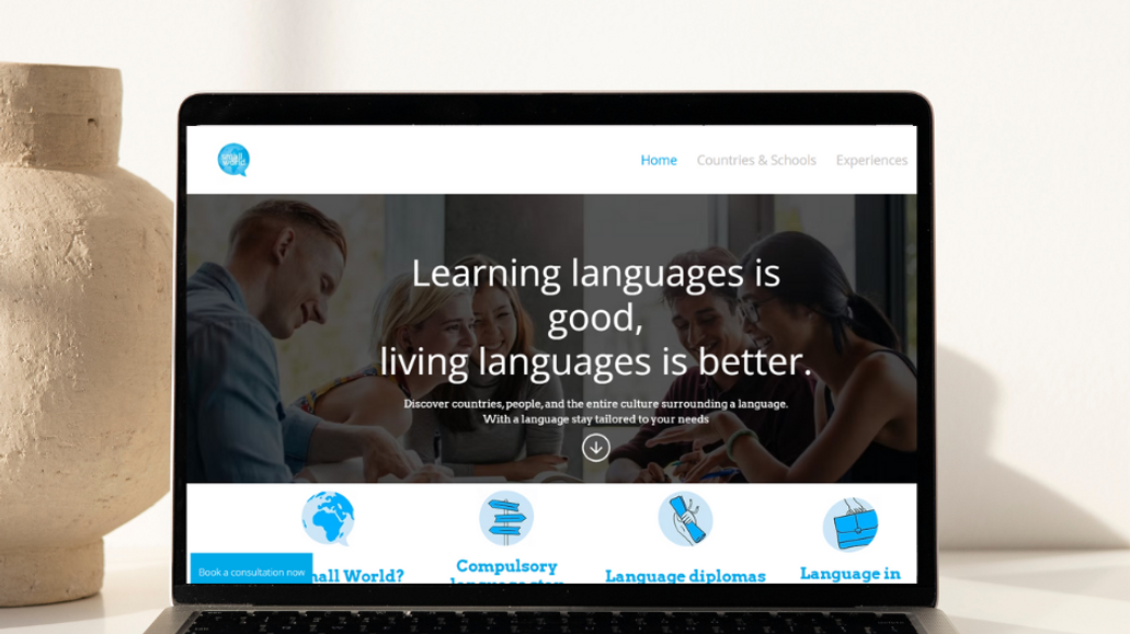 Small World: The UX House designed a bright and informative website for SmallWorld, a language learning center based in Zurich. We developed the full site structure to clearly present their language programs, courses, and enrollment information. Every page was crafted to support ease of navigation and user engagement. From visual design to domain integration, we translated the client’s vision into a functional and welcoming online platform.