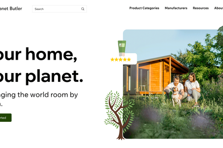planetbutler: Advanced Website Design for a health community.