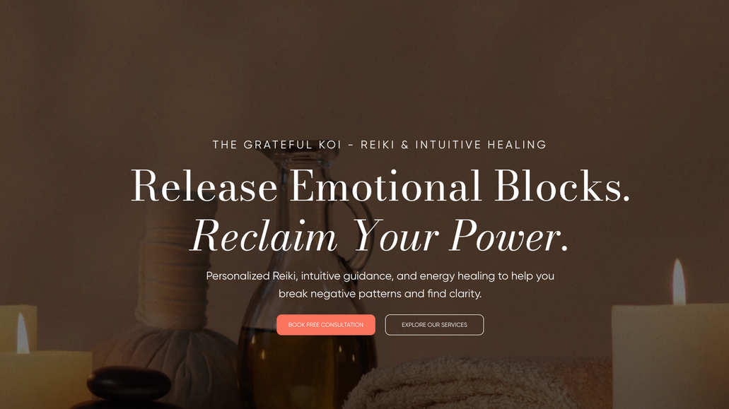 The Grateful Koi: Reiki & Intuitive Healing