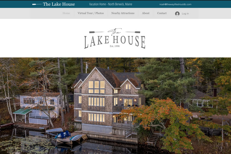 The Lake House : Website Design and Development.
Full Vacation Home Setup with full 360 Tour integrations.
Completed Booking Options