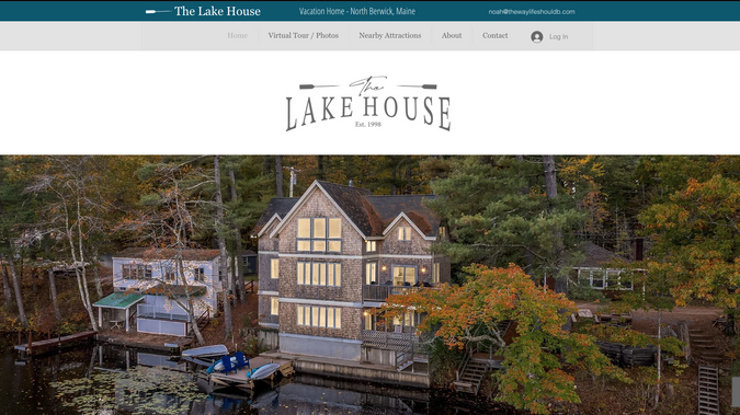 The Lake House : Website Design and Development.
Full Vacation Home Setup with full 360 Tour integrations.
Completed Booking Options