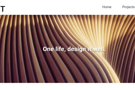 Studio Herbet: Advanced website for an Industrial design studio