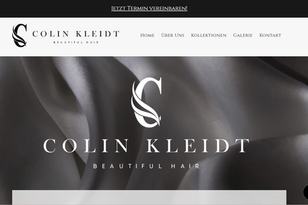 Colin Kleidt: Website Redesign
