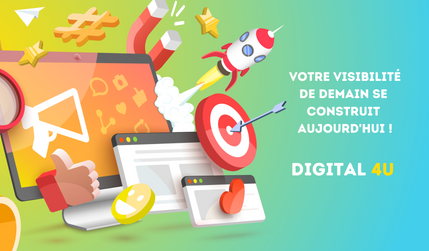Digital 4U // Présentation: Nous sommes fiers d'accompagner nos clients dans la réussite de leurs projets digitaux. Nous prenons chaque projet comme un défi, comme une nouvelle mission, nous souhaitons sublimer votre activité et améliorer vos résultats, votre visibilité en mettant l'une de nos pierres à votre édifice.