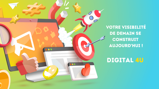 Digital 4U // Présentation: Nous sommes fiers d'accompagner nos clients dans la réussite de leurs projets digitaux. Nous prenons chaque projet comme un défi, comme une nouvelle mission, nous souhaitons sublimer votre activité et améliorer vos résultats, votre visibilité en mettant l'une de nos pierres à votre édifice.