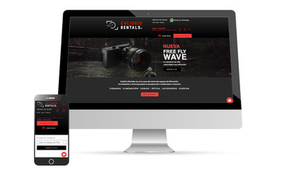 Calidris Rentals: Diseño y desarrollo de sitio web