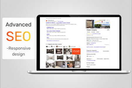 ViSSER CLOSETS: The focus of this project was on SEO, with careful attention paid to optimizing the site's structure, content, and metadata to attract more traffic from search engines. 

By conducting thorough keyword research and implementing a range of on-page and off-page optimization tactics, we were able to significantly improve the site's search engine rankings and increase organic traffic. 

We improved alt-texts for images, meta titles and meta descriptions, and title hierarchy inside the page.