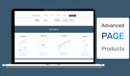 Hybricrete: The website features a modern and clean design that is both visually appealing and user-friendly. The layout is organized and easy to navigate, allowing users to find the products they need quickly and efficiently. The use of high-quality images and graphics showcases products in a professional and engaging way, making it even more attractive to potential customers. 

The website is fully responsive, making it accessible and easy to use on any device, from desktop to mobile.