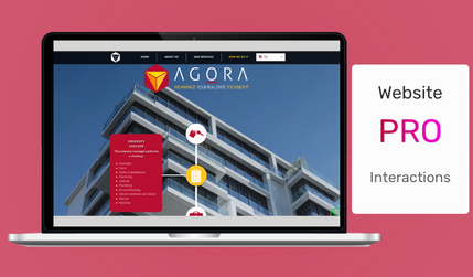 Agora: We designed a modern website with custom interactions to create an engaging user experience. Our team of skilled designers worked closely with the client to create a visually stunning design that also meets their functional needs. The custom interactions we implemented add an extra layer of interest and help users navigate the site with ease.