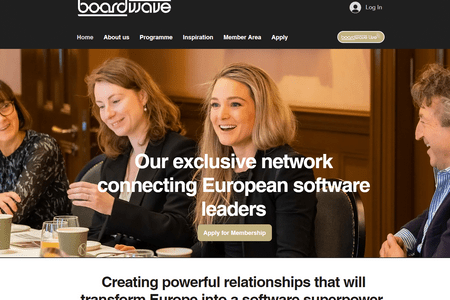 Boardwave: Boardwave is Europe's premier membership site for software executives and software industry investors. Development of full stack CRM / membership site including connection centre, 'power search', design and development of site and backend dashboard.