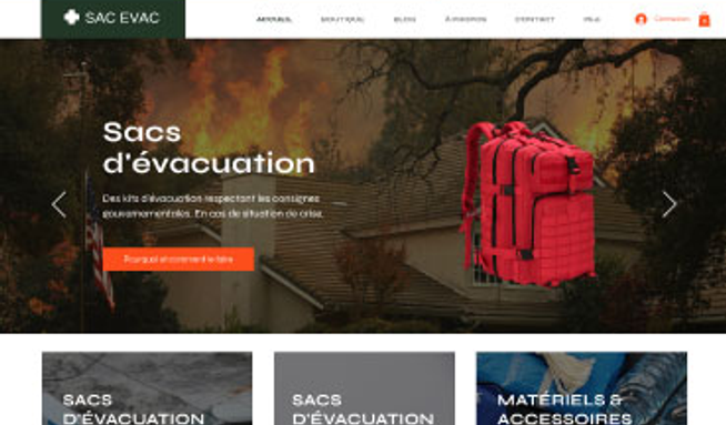 Eke Ola: Originaire de Grenoble, Guy est passionné de sports de glisse et de voyage. Il a acquis une expertise en tant que moniteur de survie à l’âge de 19 ans et a ensuite dirigé des magasins d’équipements d’extérieur pendant 35 ans. Guy a fait appel à l’agence 24-7 pour créer un site internet dédié à la vente de sacs d’évacuation complets, indispensables en cas de catastrophe naturelle.