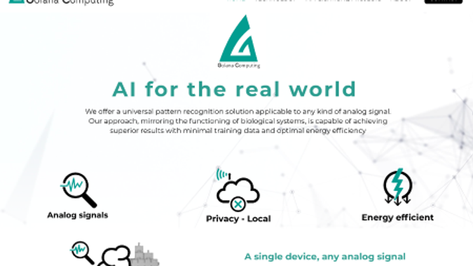 Golana Computing: Golana Computing est une start-up Grenobloise issue du laboratoire Spintec-CNRS. 
Elle a fait appel à l’agence 24-7 pour créer un site internet présentant son projet de neurone magnétique.