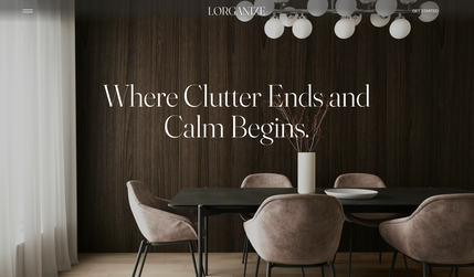 Lorganize: A website for a modern professional home organizer. We went for a magazine look and feel. Client is incredibly happy with the results and has signed up 10 new clients within 5 days of launching her webpage.