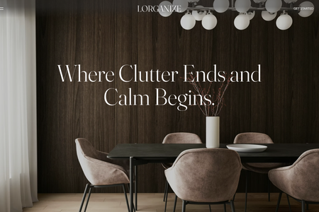 Lorganize: A website for a modern professional home organizer. We went for a magazine look and feel. Client is incredibly happy with the results and has signed up 10 new clients within 5 days of launching her webpage.