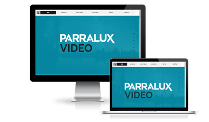 Parralux: Website in a Day build for video production company. (Includes stylescape, wireframes, SEO and training video)
