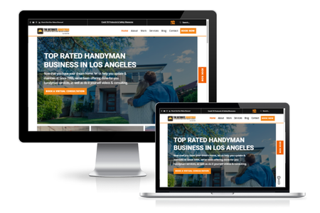 Ultimate Handyman: Website in a Day and marketing coaching to help client increase search engine visibility and organic traffic.