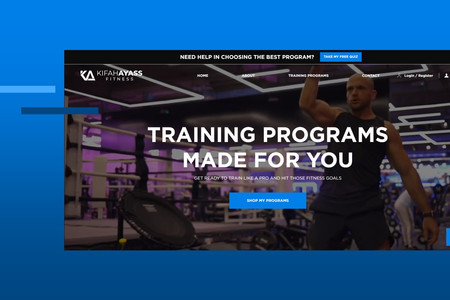 KA Fitness: Modern branding with an advanced UI/UX designed fitness website and web app