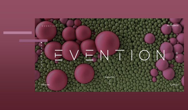 Evention: Dynamic corporate portfolio for an events company