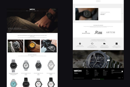 WATCHH: The development of WATCHH involved addressing various challenges to create a visually appealing and functional e-commerce platform. The successful implementation of user-centric design and robust e-commerce features contributed to a positive user experience, increased conversion rates, and overall success for the client.

The project aimed to create a robust e-commerce platform for WATCHH, providing a seamless and enjoyable online shopping experience for watch enthusiasts. 

Positive User Feedback: WATCHH received positive feedback for its user-friendly design and seamless navigation. Users appreciated the easy checkout process and secure payment options. 

Increased Conversion Rates: The implementation of effective e-commerce functionalities contributed to higher conversion rates. Optimized performance resulted in faster load times, reducing bounce rates. 

Mobile Accessibility: Responsive design led to improved mobile accessibility, catering to users who prefer shopping on smartphones. 