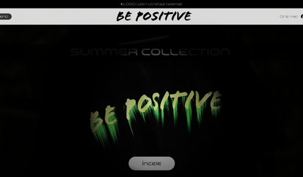 Be Positive: Be Positive markası için gerçekleştirdiğim proje kapsamında, markanın e-ticaret platformu üzerindeki işlevselliğini ön planda tutarak dijital kimliğini oluşturduk. Web sitesinin tasarımından geliştirilmesine, ödeme sanal pos entegrasyonlarından kargo entegrasyonlarına kadar birçok önemli unsuru bizim tarafımızdan hayata geçirildi. Aynı zamanda, marka ile halen yakın işbirliği içinde çalışarak, çevrimiçi varlığını sürekli olarak güçlendirmek adına site içi banner ve diğer tasarımları da düzenli olarak güncelliyoruz. Be Positive markasıyla devam eden işbirliğimiz, markanın e-ticaret platformu üzerinde güçlü ve çekici bir varlık olmaya devam etmesini sağlamayı hedefliyor.