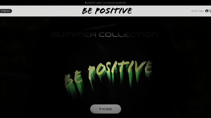 Be Positive: Be Positive markası için gerçekleştirdiğim proje kapsamında, markanın e-ticaret platformu üzerindeki işlevselliğini ön planda tutarak dijital kimliğini oluşturduk. Web sitesinin tasarımından geliştirilmesine, ödeme sanal pos entegrasyonlarından kargo entegrasyonlarına kadar birçok önemli unsuru bizim tarafımızdan hayata geçirildi. Aynı zamanda, marka ile halen yakın işbirliği içinde çalışarak, çevrimiçi varlığını sürekli olarak güçlendirmek adına site içi banner ve diğer tasarımları da düzenli olarak güncelliyoruz. Be Positive markasıyla devam eden işbirliğimiz, markanın e-ticaret platformu üzerinde güçlü ve çekici bir varlık olmaya devam etmesini sağlamayı hedefliyor.