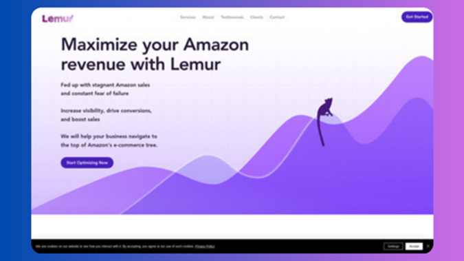 E-Commerce | Amazon Consulting: Enhance your Amazon business with the expertly crafted Lemur E-commerce website. This platform offers tailored solutions to optimize Amazon Marketplace accounts, driving significant growth and increased visibility. Key features include Amazon PPC & DSP advertising, detailed account health monitoring, and comprehensive product listing optimization. Our focus on SEO ensures top search rankings, attracting more businesses seeking to maximize their Amazon revenue. Lemur E-commerce has successfully boosted client revenue by 200% on average, demonstrating the power of strategic Amazon management.