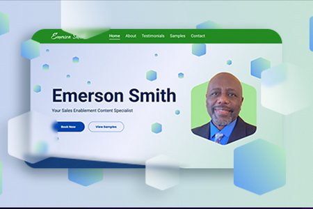 Writer Smith : Website for a professional content writer, we did UX Design, UI Design, Animation, and engineering. 