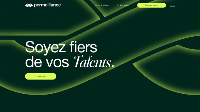 Permalliance: Modern website for Talent Search company | HR | B2B | SaaS | Startup