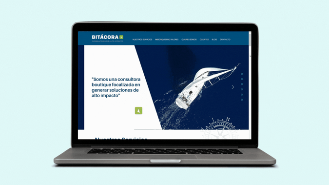 Bitacora Consultores: Web Site design. Communications.
Social Media, emailing design.
Ads Landing Pages.
