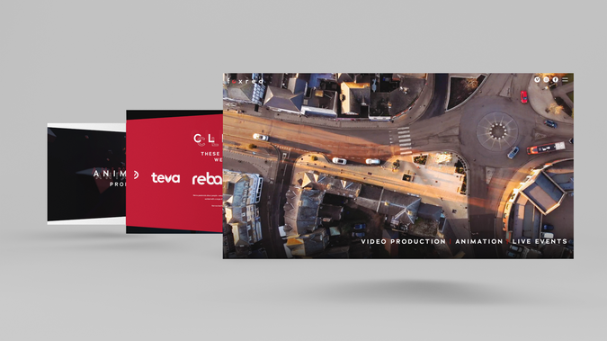 Foxred Video: Bespoke website design for Foxred Video