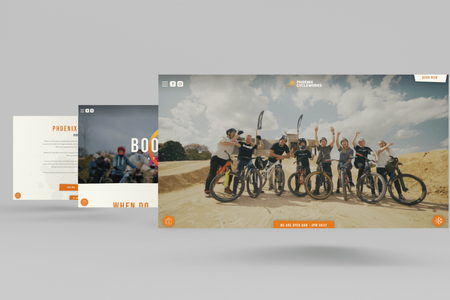 Phoenix Cycleworks: Phoenix Cycleworks was in need of a fresh, dynamic website that would enable them to take bookings online as well as promote their diverse offering. 

Dimension to the rescue!

Their new website is feature-packed and future-proofed