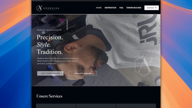 a2grooming: Barberwebsite