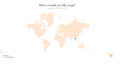 Dear Diary By K - Personal Blogging: Interactive World Map integration with Wix CMS

We enhanced the DearDiaryByK travel blog with a fully interactive world map 🌍 using Wix Velo and a custom CMS. Each visited country dynamically highlights and links directly to its specific blog category, creating an engaging, seamless user experience.

✨ Key Features
✔️ Interactive World Map integrated with Wix CMS
✔️ Easy updates — add countries without touching code
✔️ Dynamic linking to country-specific blog categories
✔️ Advanced Wix Velo coding to overcome platform limits
✔️ User-friendly and scalable content management

🛠️ Skills & Expertise
✔️ Wix Velo Developer | Wix CMS Expert
✔️ Custom Wix Development & Blog Integration
✔️ Dynamic Content & Interactive UI Specialist

🌟 Summary
With creative coding and dynamic content setup, I delivered an immersive solution that highlights global adventures while making it easy for the client to manage content — a great example of blending creativity with technical power on Wix 🚀.