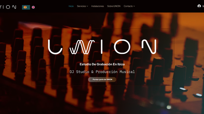 UNION · IBIZA | Estudio de grabación en Ibiza, Producción, DJ y Academia: 🎧🎚️ UNION Ibiza — Estudio de Producción Musical · DJ Studio · Academia & Comunidad Creativa 🎚️🎧

Una web diseñada para DJs, productores y artistas que entienden que la evolución musical requiere mucho más que talento. UNION Ibiza se presenta como un espacio creativo de referencia donde la tecnología, el conocimiento y la comunidad se unen para impulsar el crecimiento artístico dentro de la escena electrónica internacional.

El sitio transmite una propuesta clara: crear música en el entorno adecuado marca la diferencia. No es únicamente un estudio de grabación, sino un ecosistema profesional donde cada detalle está pensado para potenciar la creatividad, perfeccionar la técnica y favorecer la conexión entre artistas con una misma visión.

La estructura guía al visitante de forma intuitiva, presentando el estudio, el equipamiento profesional, la academia, las mentorías personalizadas, los espacios de trabajo y las diferentes opciones de acceso. Todo ello acompañado por una comunicación que refleja profesionalidad, exclusividad y una fuerte identidad ligada a la cultura electrónica de Ibiza.

🚀 Diseño responsive optimizado para ordenador, tablet y móvil.

🎧 Sistema de reservas online para sesiones de estudio, mentorías y formación personalizada.

🎛️ Presentación completa del estudio profesional, equipamiento de alta gama y espacios diseñados para maximizar la creatividad.

🎓 Academia especializada para DJs y productores con mentorías individuales impartidas por profesionales en activo de la escena internacional.

🤝 Espacio concebido para fomentar la colaboración, el networking y el desarrollo artístico dentro de una comunidad profesional.

📩 Formularios estratégicos de contacto y reserva para facilitar la captación de nuevos artistas y clientes.

🔎 SEO básico implementado para mejorar la visibilidad orgánica en buscadores.

🌐 Integración con canales de comunicación y presencia digital para reforzar el posicionamiento de la marca.

🛠️ Desarrollada en Wix con una arquitectura orientada a la conversión, la experiencia de usuario y la proyección profesional.

Una web creada para quienes entienden que la música no solo se produce: se construye en el entorno adecuado. Porque cuando el talento se encuentra con la tecnología, la formación y una comunidad que comparte la misma pasión, cada sesión deja de ser una simple grabación para convertirse en un paso más hacia una carrera artística sólida y profesional.
